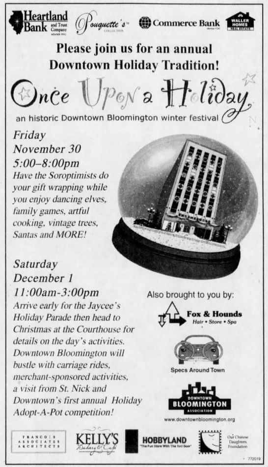 Once Upon a Holiday